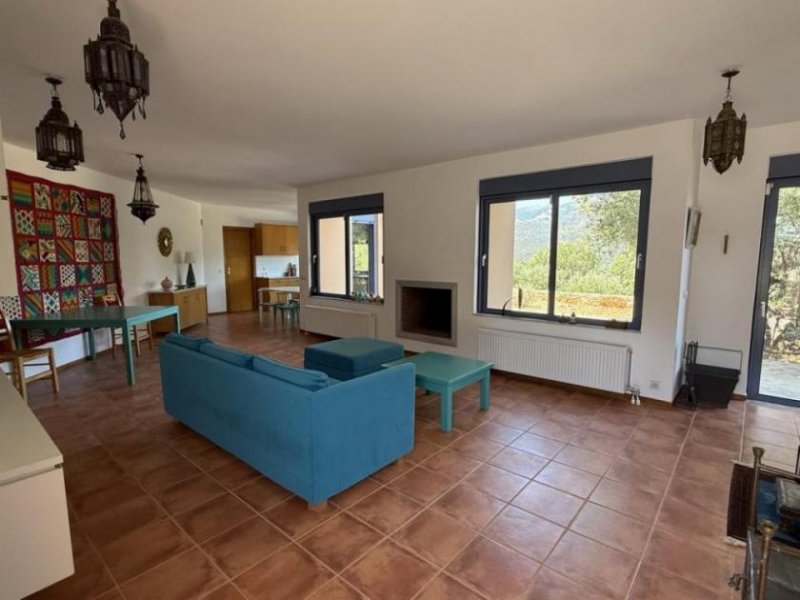 Exo Lakkonia Kreta, Exo Lakkonia: Villa auf dem Land mit Pool, Olivenhain und Bergblick zu verkaufen Haus kaufen